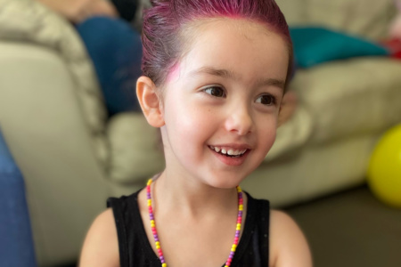 Ella With Pink Hair