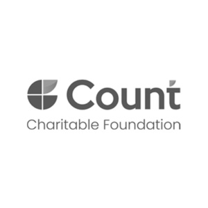 Logo Count Charitable Foundation Greyscale